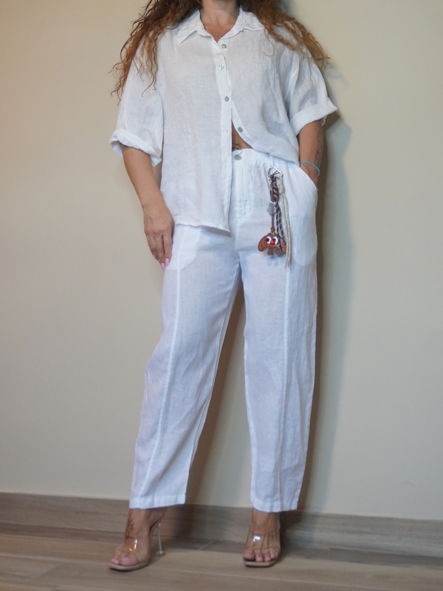 Pantalone 100%Lino