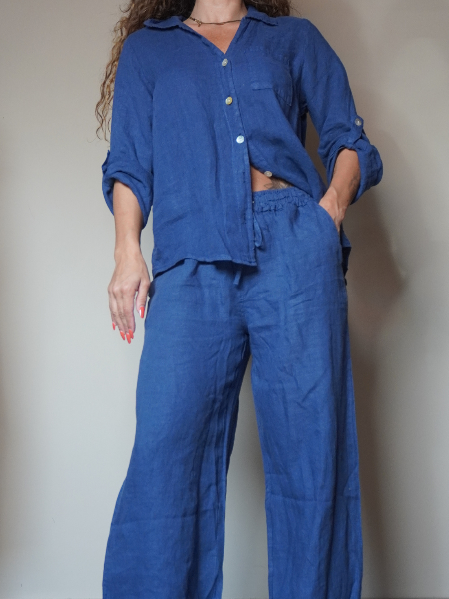 Coordinato 100%Lino
