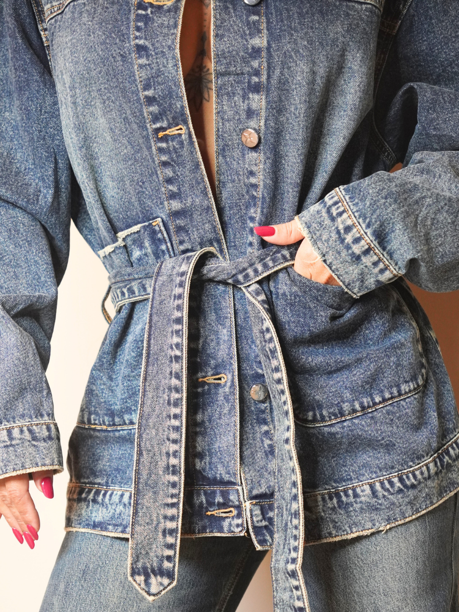 Jacket In Denim Vintage