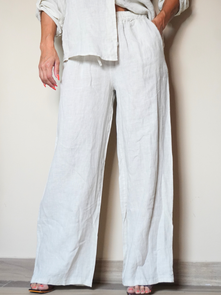 Coordinato 100%Lino