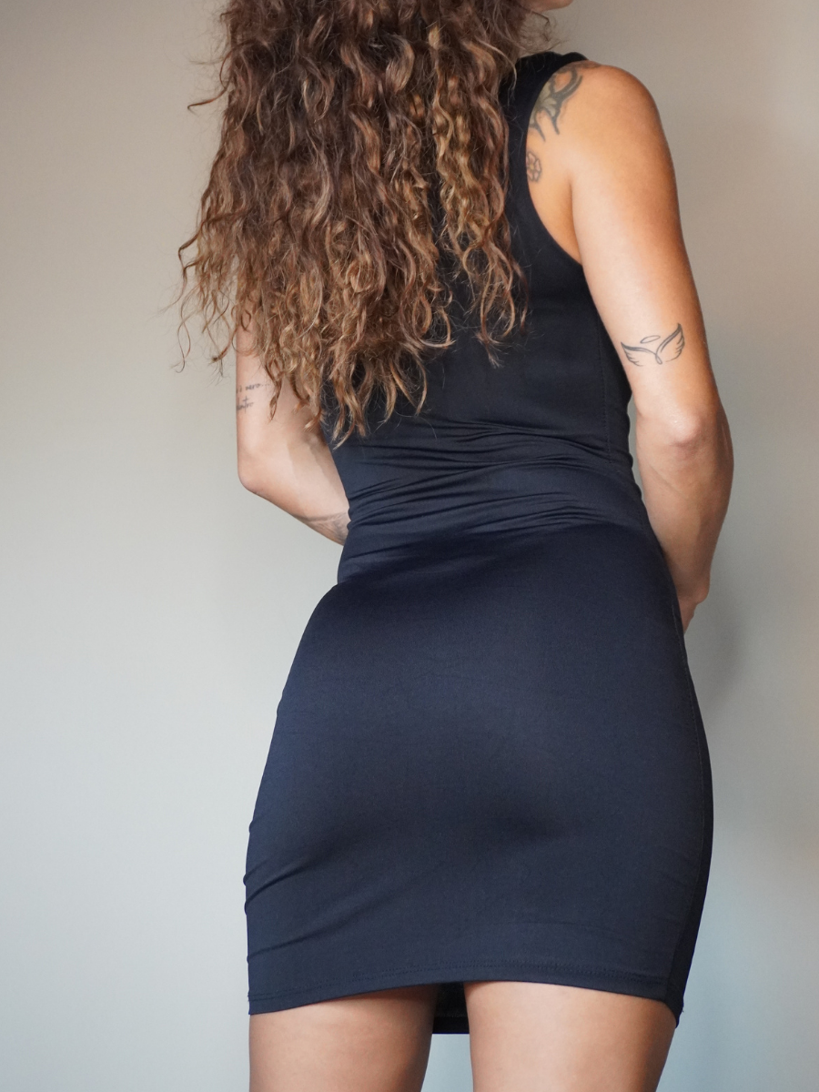 Mini Dress Cut-Out