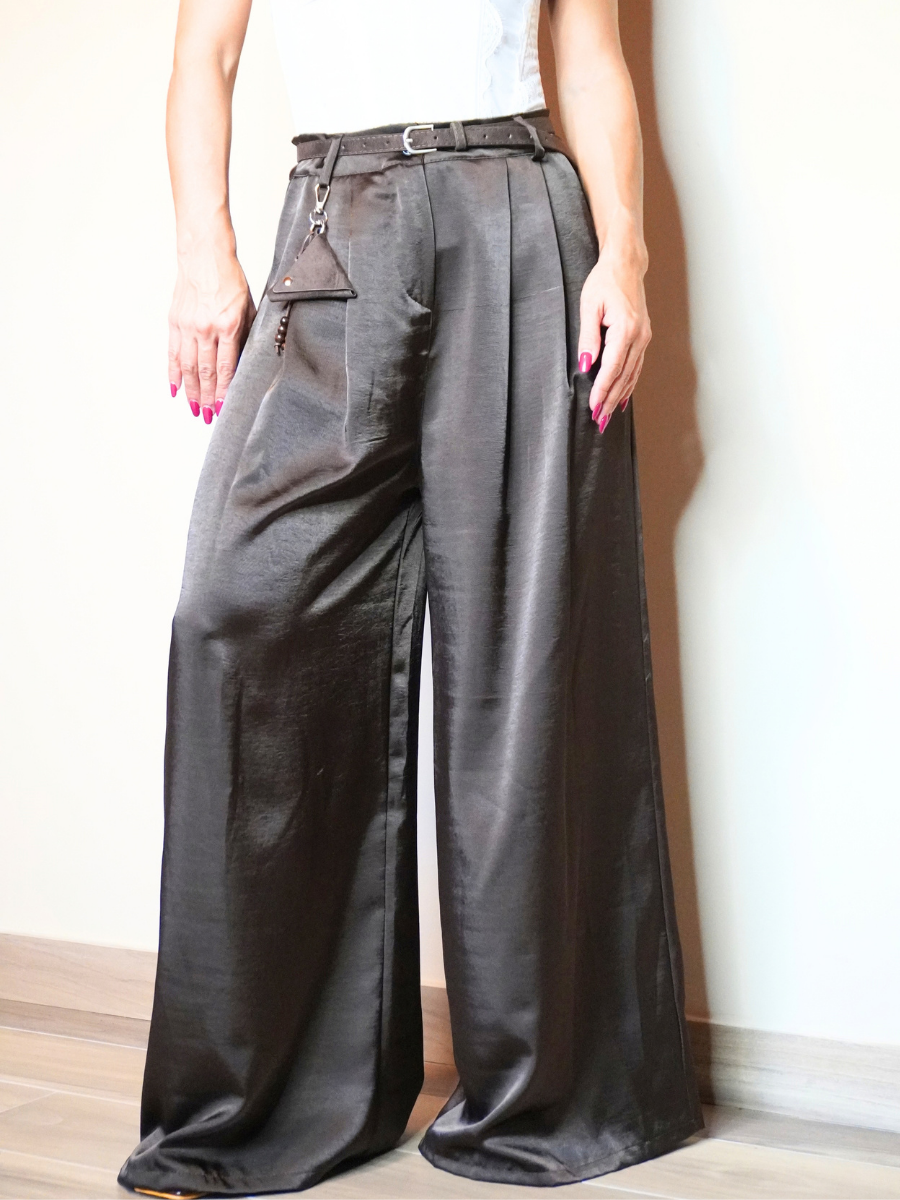 Pantalone Palazzo Satin