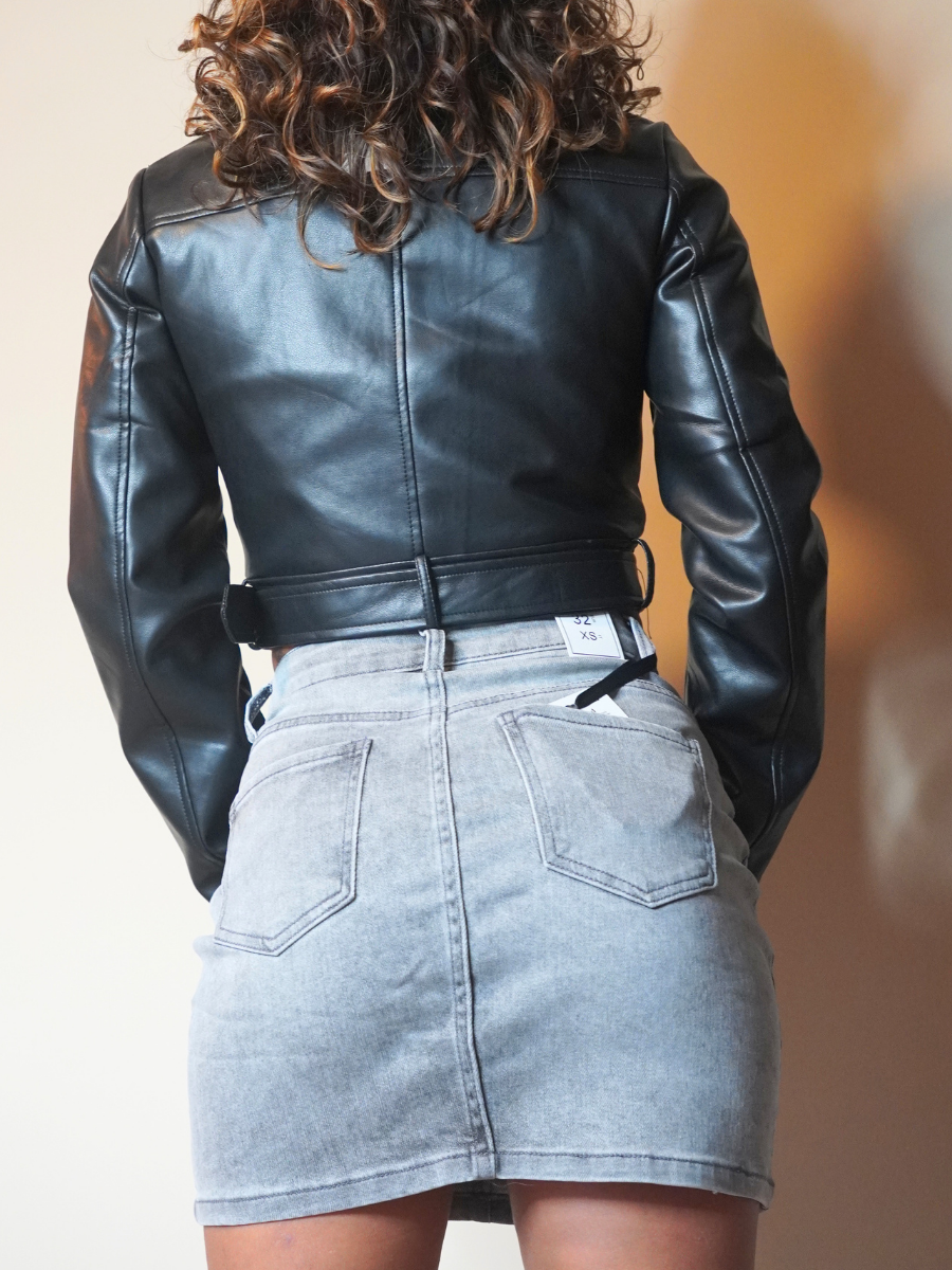 Chiodo Biker Crop