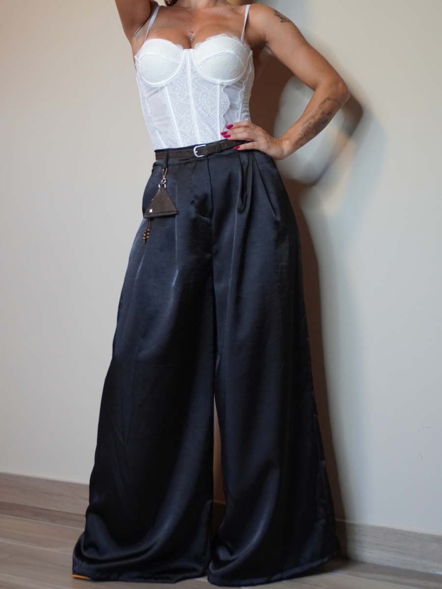 Pantalone Palazzo Satin