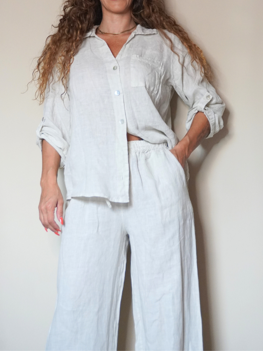 Coordinato 100%Lino