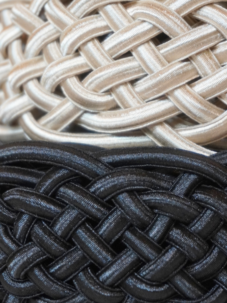 Cintura elastica con fibbia quadrata