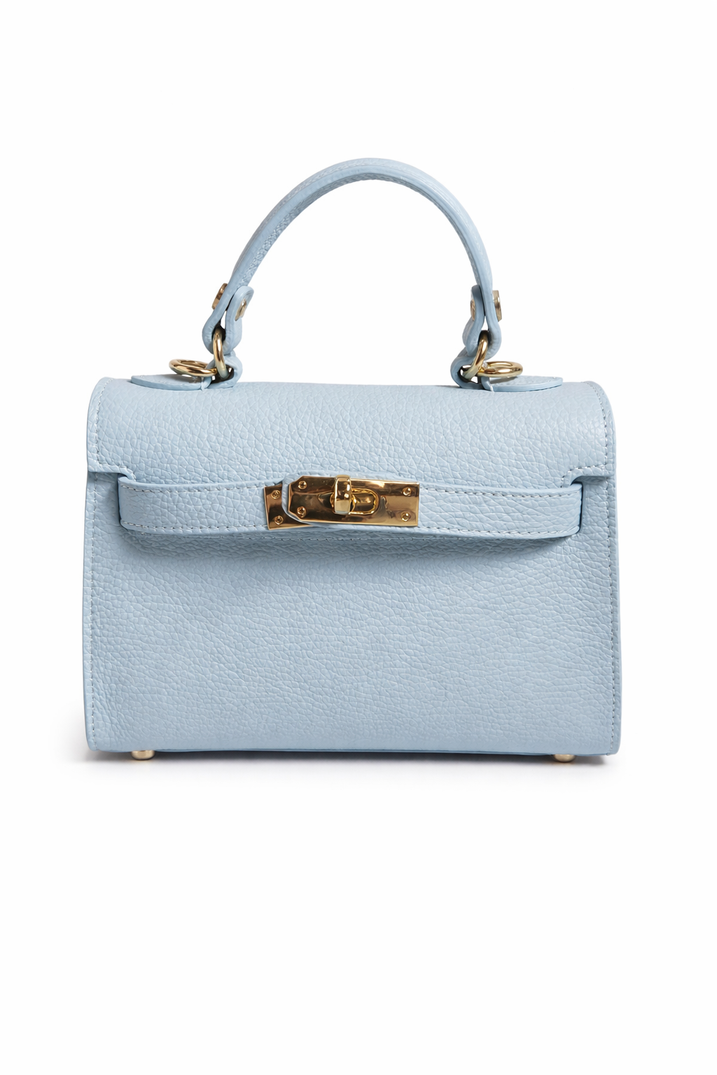 Borsa in vera pelle con tracolla